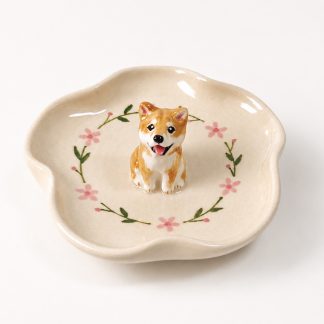 Custom 3D Pet statue Jewelry ring dish