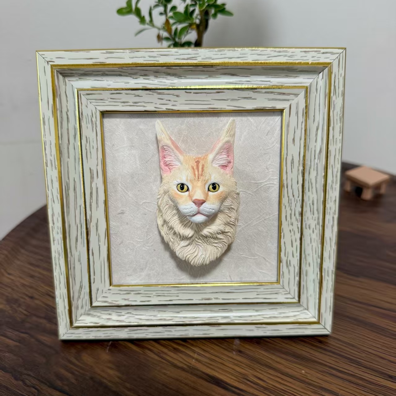 Personalized Plaster Pet Figurine with Magnet - Custom Cat or Dog Memorial Keepsake - Image 12