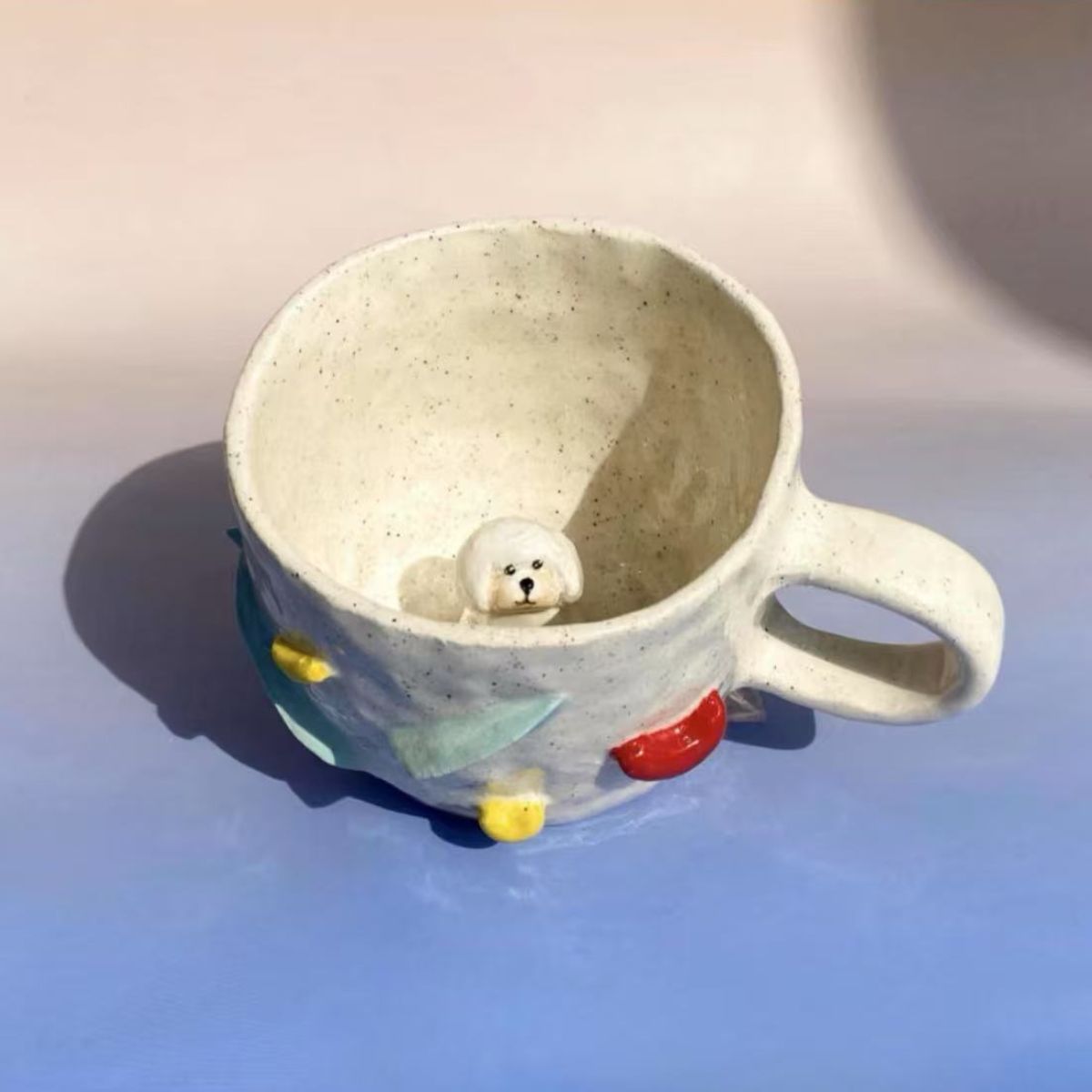 3D Pet Climbing Mug - Personalized Ceramic Coffee Mug with Custom Pet Portrait - Image 4