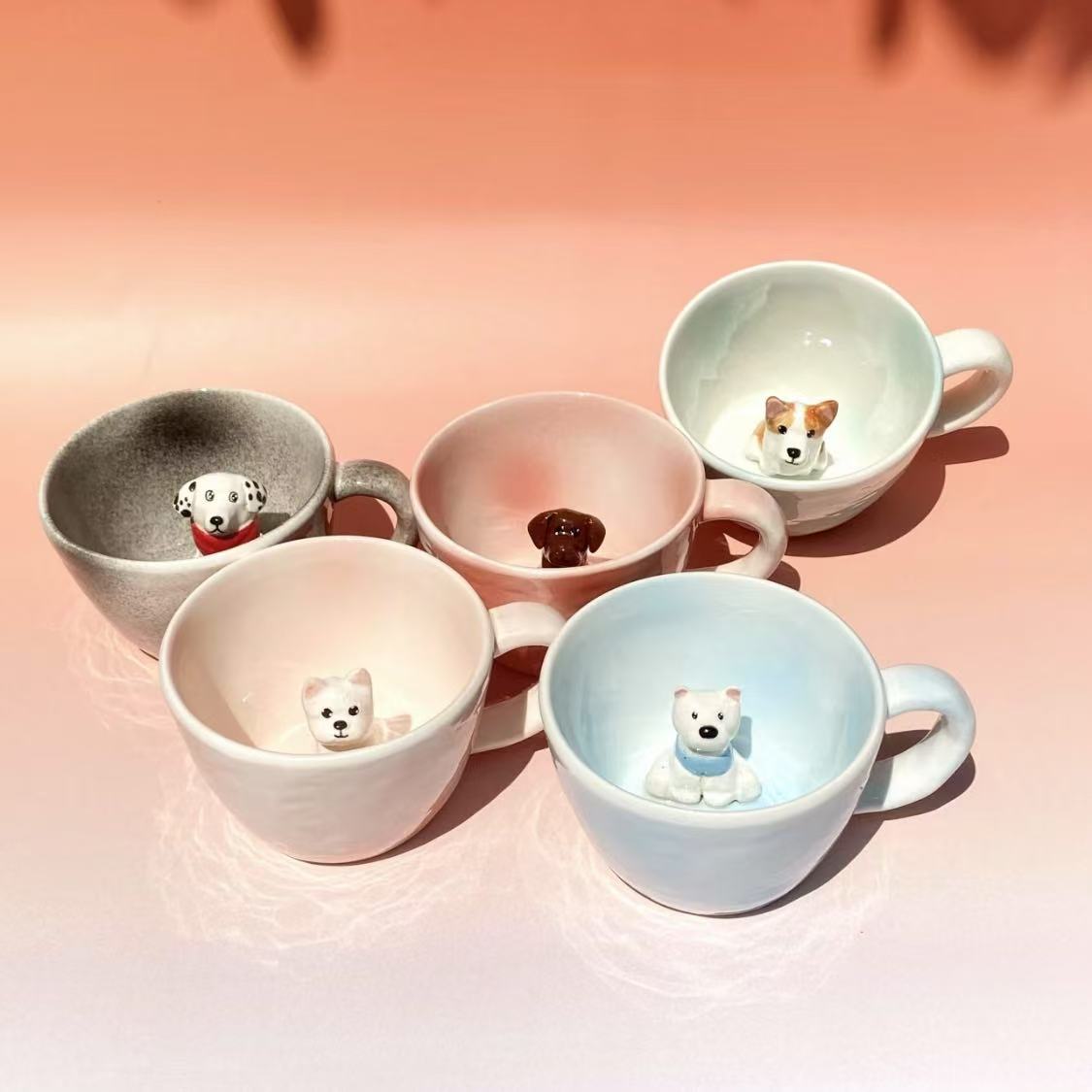 3D Pet Climbing Mug - Personalized Ceramic Coffee Mug with Custom Pet Portrait - Image 9
