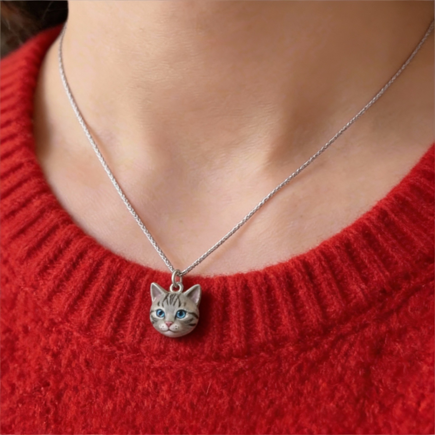 Custom 3D Pet Portrait Pendant - Image 8