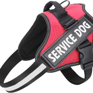 Dog Harness, No Pull Easy On and Off Pet Vest Harness, 3M Reflective Breathable & Easy Adjust Pet Halters with Nylon Handle - No More Tugging or Choking for Small Medium Large Dogs
